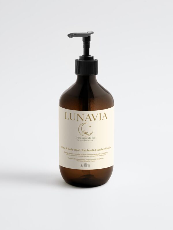 Hand & Body Wash, Patchouli & Amber Vanilla - immagine 3